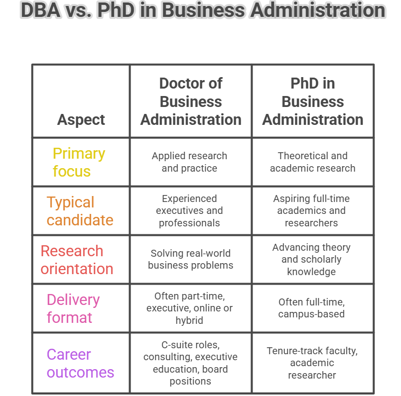 Doctor of Business Administration Programs