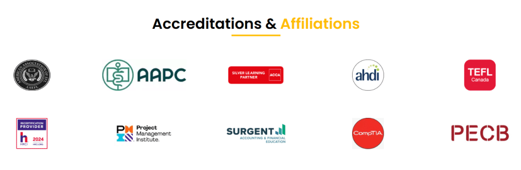 Accreditations & Affiliations
